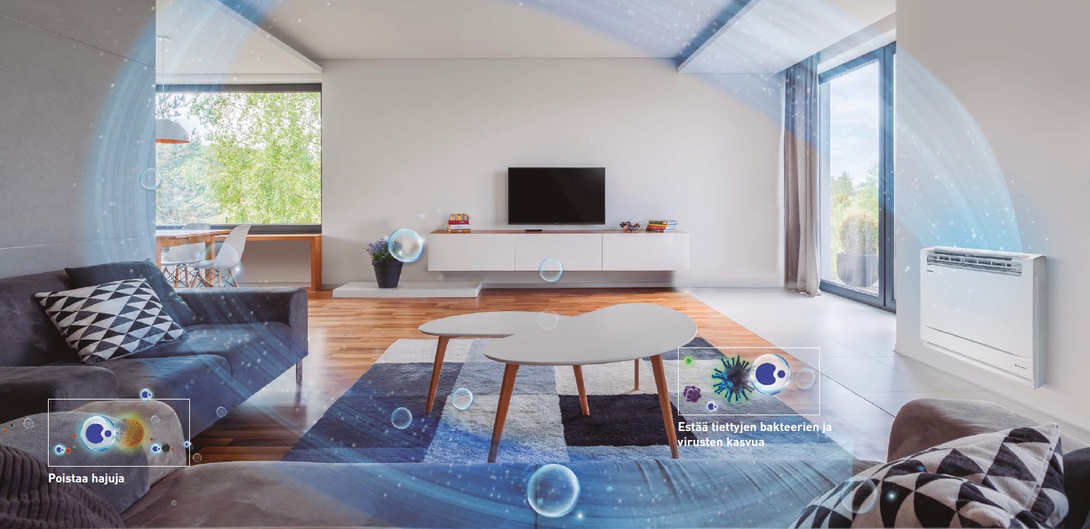 Panasonic Z25-35UF lattiamallin ilmalämpöpumput