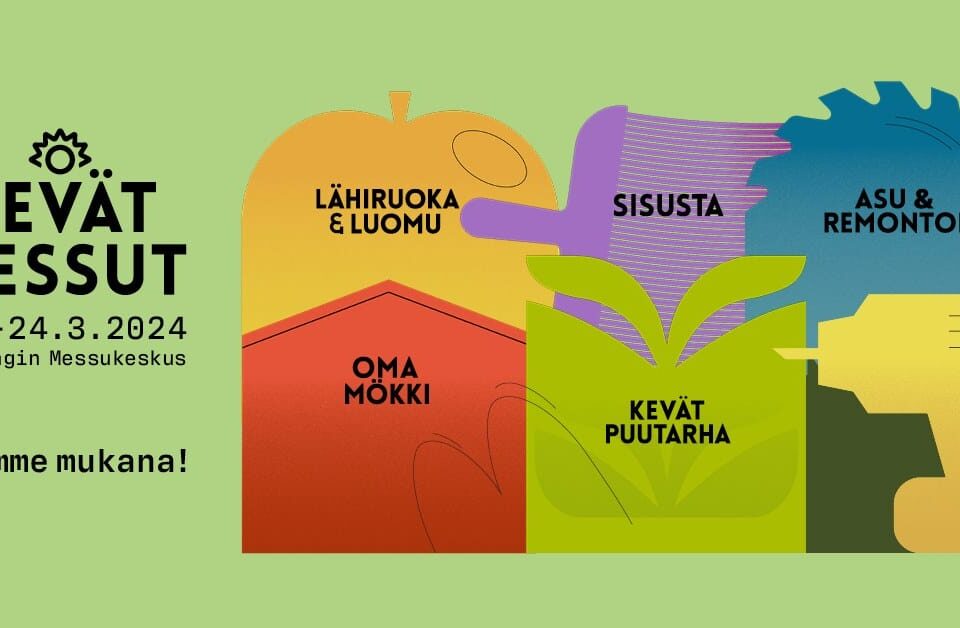 Olemme mukana Kevätmessuilla 2024