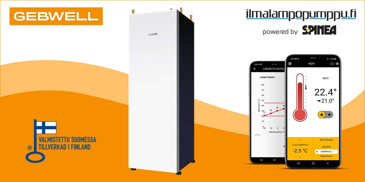 Maalämpöpumppu kotimaiselta asiantuntijalta.